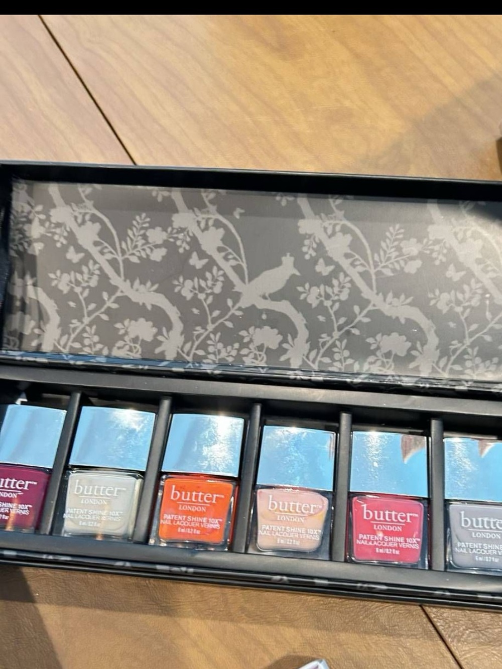 butter LONDON Mini Nail Polish Set — Pink, Coral, Orange, Red, Plum, Mauve